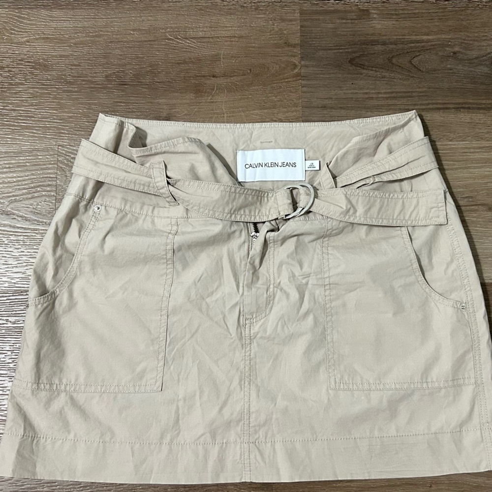 Calvin Klein Beige Skirt